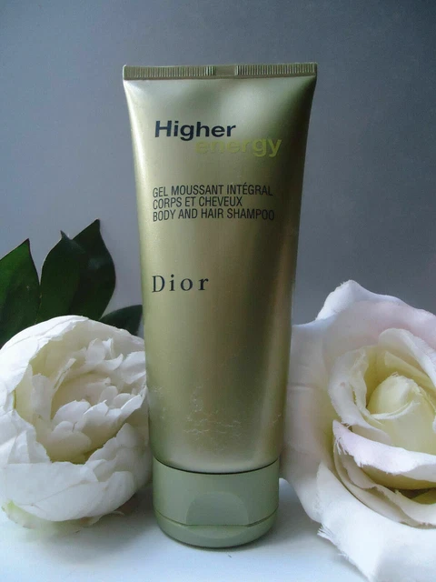 Dior HIGHER ENERGY Body & Hair Shampoo 200ml New Very Rare Slight Marks to Tube