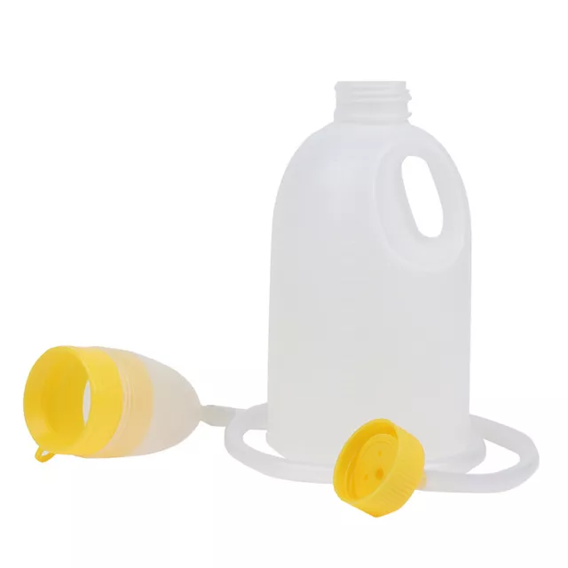 1700ml Portable Home Hospital Male Pee Bottle Urine Collector Storage With P-wf