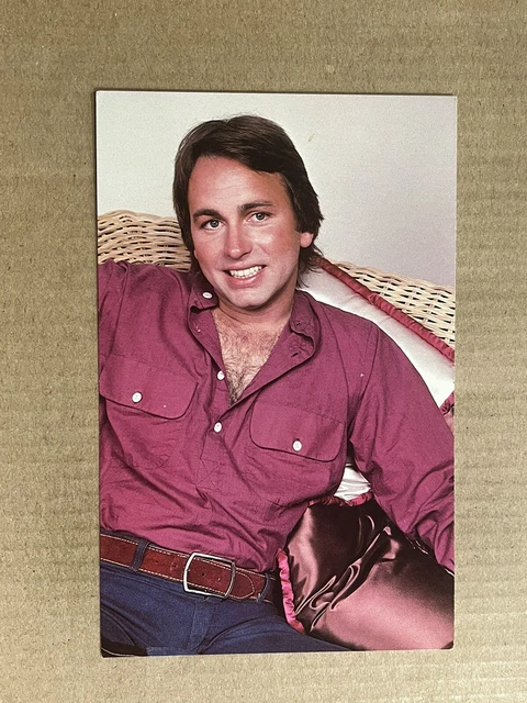 POSTCARD ACTOR JOHN Ritter Celebrity TV Three’s Company Jack Tripper ...