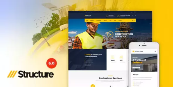 Structure Construction - WordPress Theme & WordPress ⭐GPL⭐ Site Updates