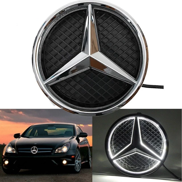 LED GRILLE STAR Emblem For Mercedes Benz W212 E300 W205 C300 2015 2016