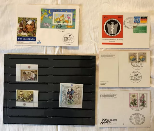 Briefmarken Ersttagsbrief Ersttagskarte Konvolut
