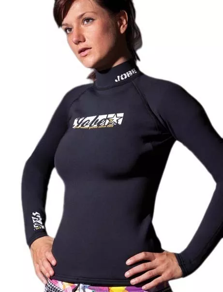 Jobe LYCRA Neopren Rash Guard XS Long Sleeve T-Shirt Wakeboard Jetski  G-7-N4