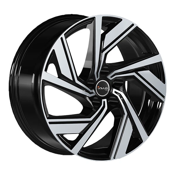 Jantes AVUS AC-M10 8.5x19 Noir Pour AUDI S3 - Étrennes 5x112, Déport 45mm, Finition BLACK