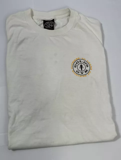 VINTAGE GOLDS GYM Shirt Mens Large 90’s Bodybuilding 40th Anniversary ...