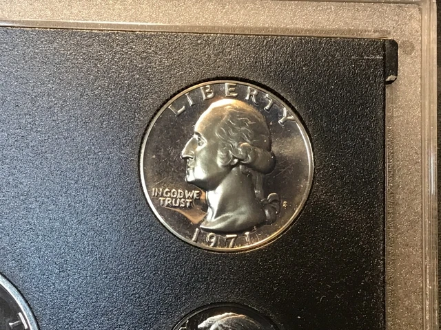 1971-S proof Cent or Nickel or Dime or Quarter, You Pick 1 Coin From Proof Set