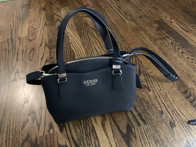 Guess Lyndi Small Triple Compartment Girlfriend Satchel