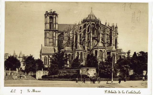 CPA - Carte postale - FRANCE - LE MANS -  L'Abside de la Cathédrale (iv 199)