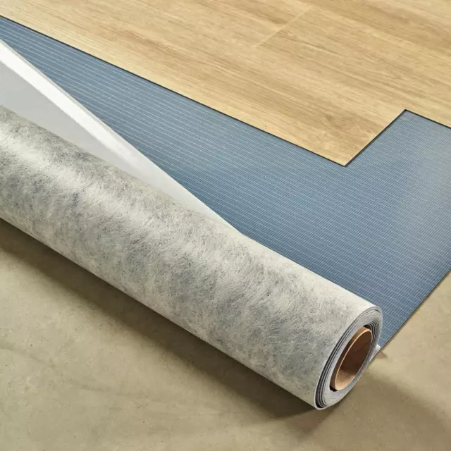 Flex Pro Trittschalldämmung Selbstklebend 6 m²  - 1,8mm - Parkett Laminat Vinyl