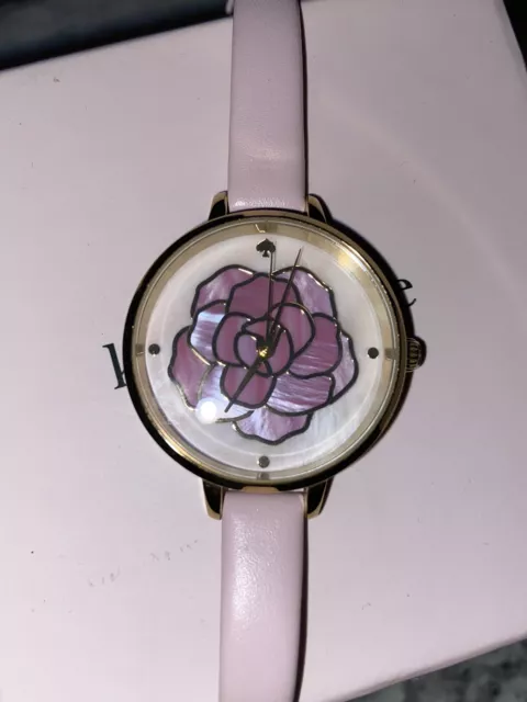 kate spade new york watch 176849 Womens Metro Gold Pink Rose