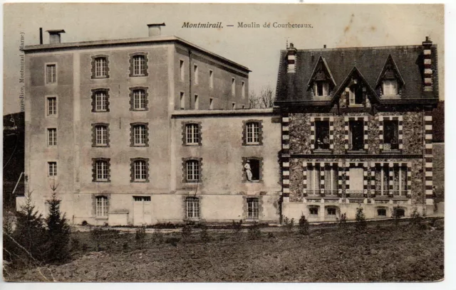 MONTMIRAIL - Marne - CPA 51 - le moulin de Courbeteaux