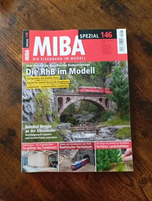 MIBA SPEZIAL 146 - Die RhB im Modell