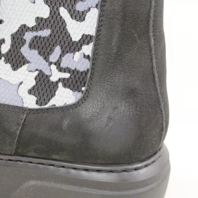 MEN'S SHOES STOKTON 8 (EU 42) ankle boots black nubuck leather DC638-42 ...