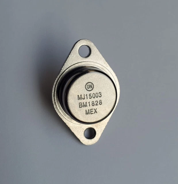 Transistor MJ15003G NPN - 140V 20A 250W - Boîtier TO3 - ON Semiconductor