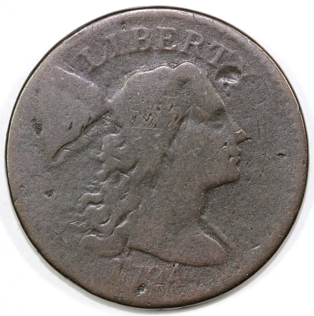 1794 1c S-51 Liberty Cap Large Cent