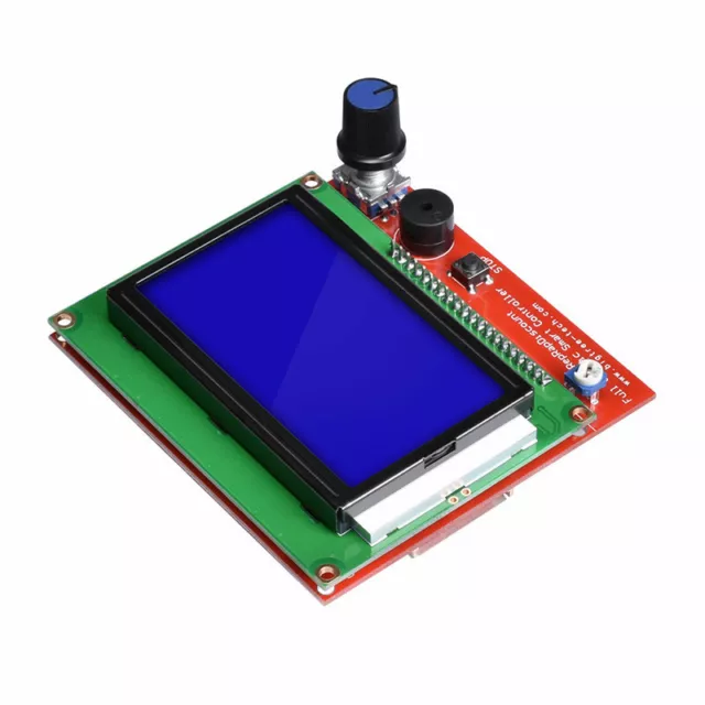 Full Graphic Smart Controller 12864 LCD Display for RAMPS 1.4 RepRap 3D Printer. 2