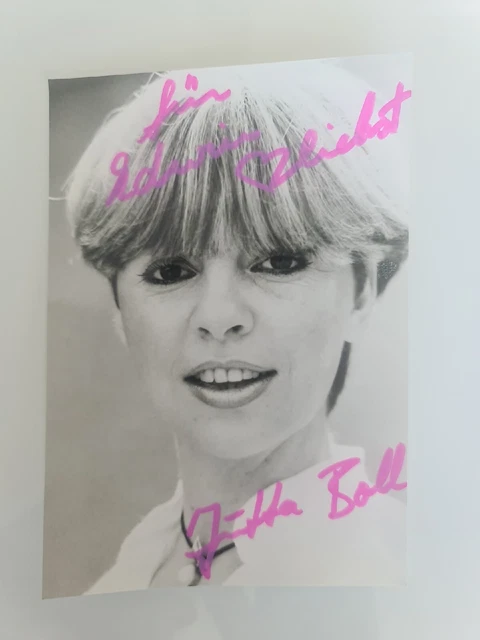 JUTTA BOLL AUTOGRAMM Signiert Orginal Autogrammkarte Autograph Signed ...