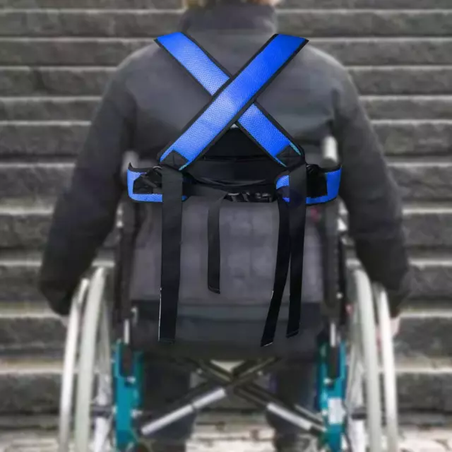 Cinture di ritenuta per sedia a rotelle Imbracatura completa Cinghie per