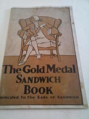Gold Medal Sandwich Book Vintage MN Flour Advertising Recipes Booklet