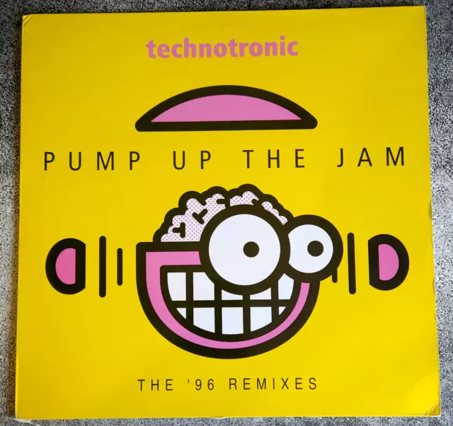 Technotronic – Pump Up The Jam ('96 Remixes) 12"Vinyl,1996,Electrodance, House,