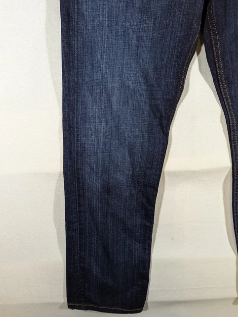 LEVI 514 JEANS Mens 32x30 Blue Denim Straight Leg Regular Fit $17.99 ...