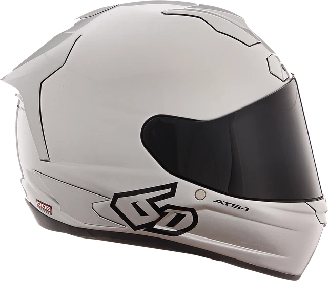 6D HELMETS ATS-1R Solid Helmet Small Gloss Silver