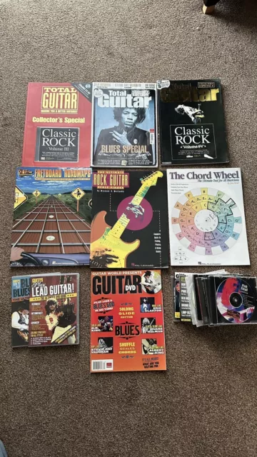 Guitar Tab Books And DVDs And Cds