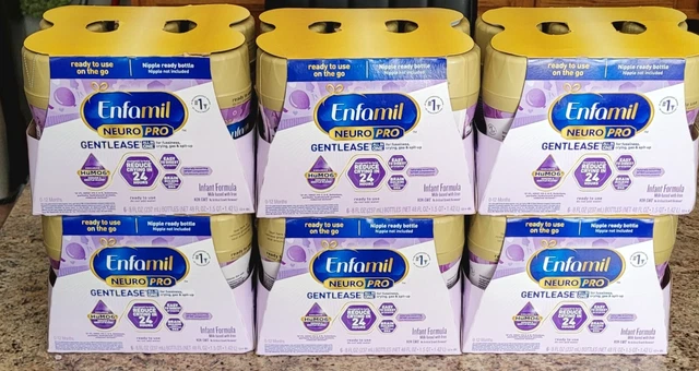 Enfamil NeuroPro Gentlease Infant Formula, Ready to Use,(36) 8 fl. oz
