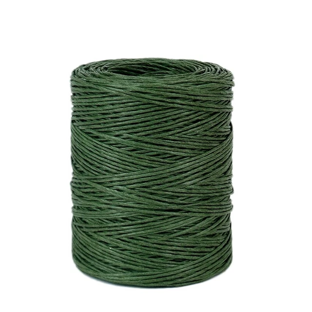 1X (1,0 mm envoltura de alambre verde cordel alambre hecho a mano ratán para (longitud: 210M) H5X8