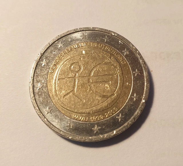 2 Euro Münze Fehlprägung Wwu 1999 Bis 2009 SELTENE 2 EURO münzen strichmännchen - 1999-2009- Fehlprägung? EUR 1.