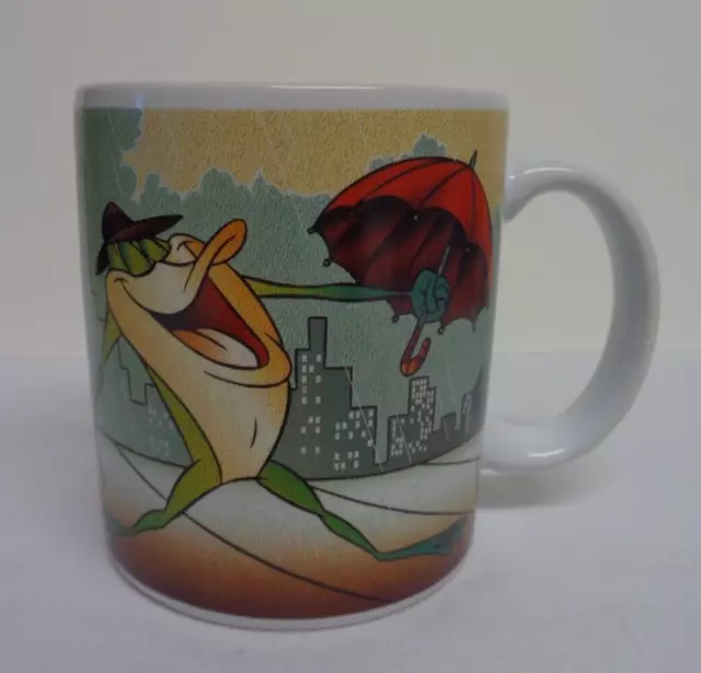 Looney Tunes Sun Signs Aquarius Zodiac Mug 1994 Bone China Ceramic Pottery Cup