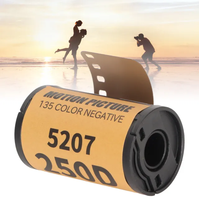 8 hojas 35 mm película impresa en color impermeable cámara HD piezas de película negativa en color MNS