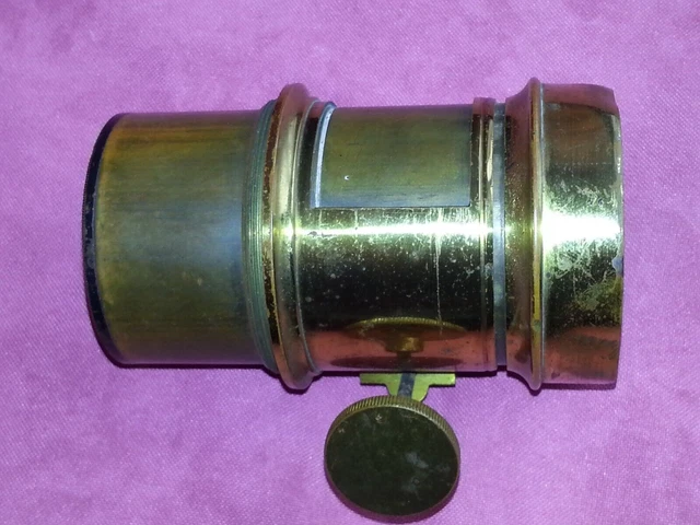 objectif ancien En laiton Cinéma, Appareil Photo HERMAGIS
