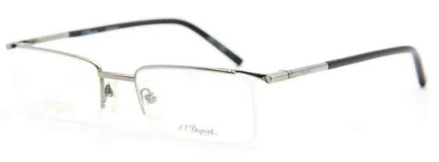 New St Dupont Dp-0024U 1 Silver Authentic Eyeglasses Frames Rx Dp 0024U 52-19