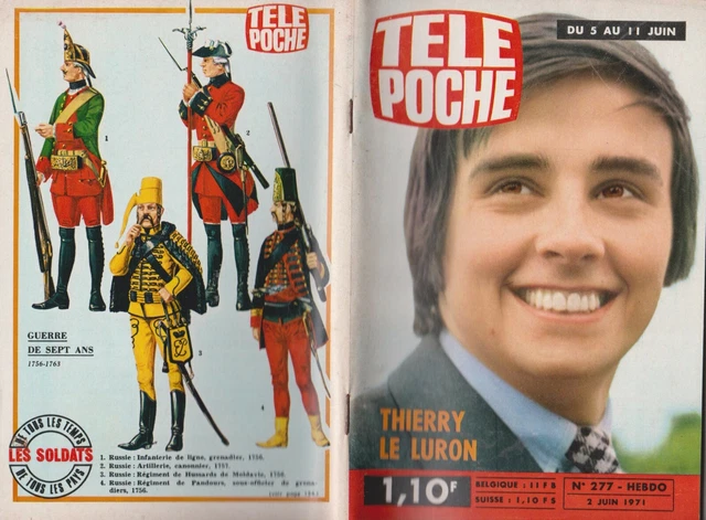 Tele Poche  1971  N° 277  Complet  Thierry Le Luron