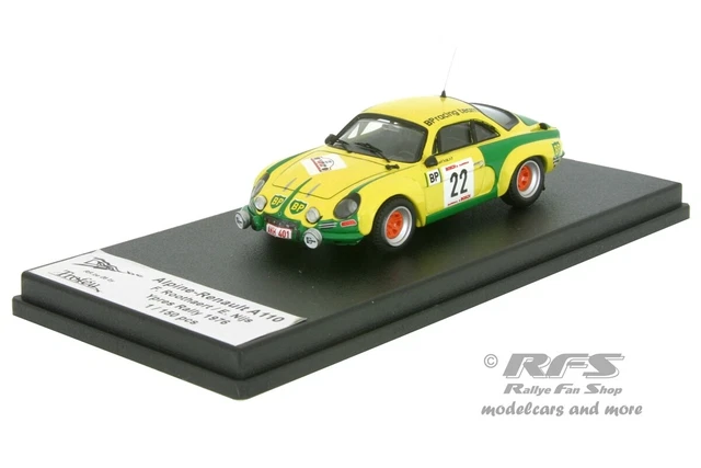 Trofeu RRbe04 - Renault Alpine A 110 RALLYE YPRES 1975 NUSBAUMER N°9 Trofeu RRbe04 - Renault Alpine A 110 RALLYE YPRES 1975 NUSBAUMER N°9