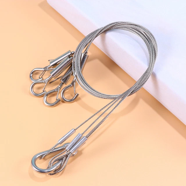 1Pc Hängende Kabel Wachsen Licht Seil Kleiderbügel Metall Anlage Inhaber