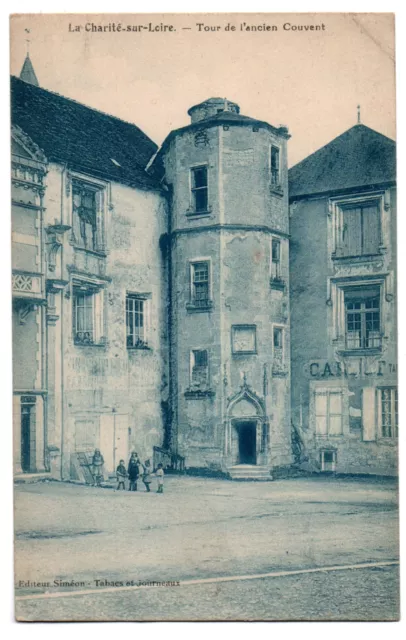 CPA 58 - LA CHARITE sur LOIRE (Nièvre) - Tour de l'ancien Convent - Ed. Simeon