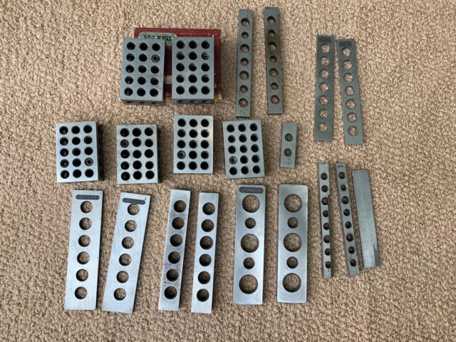 Machinist 1-2-3 Blocks Sets Plus Handmade Parallel Sets All For One Price