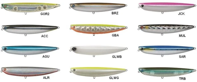 Leurre De Pêche Spinning Seaspin Janas 107 Blue Water - 39g, Coulant - Neuf, Made In Italy