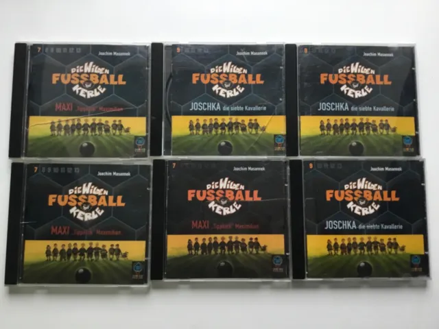 Die Wilden Fußball Kerle CD von Joachim Masannek Staffel 7 und 9