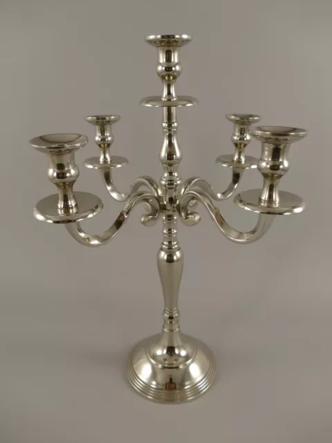 Kerzenleuchter Kerzenständer Silber Jugendstil Antik Kandelaber 5 flammig H.60cm