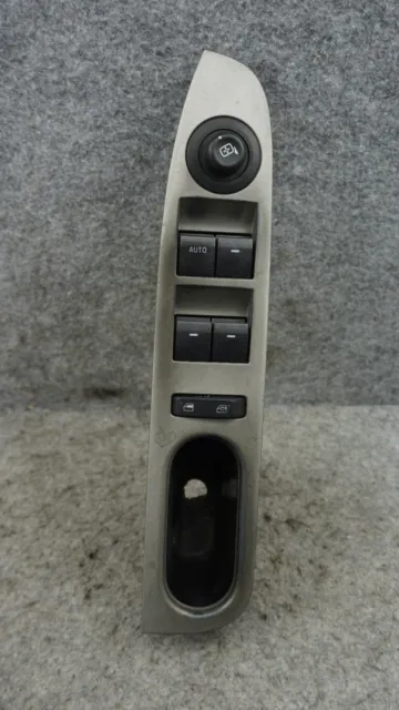 2010 2011 2012 Ford Fusion OEM Driver Door Window Control Switch w/ Trim Bezel