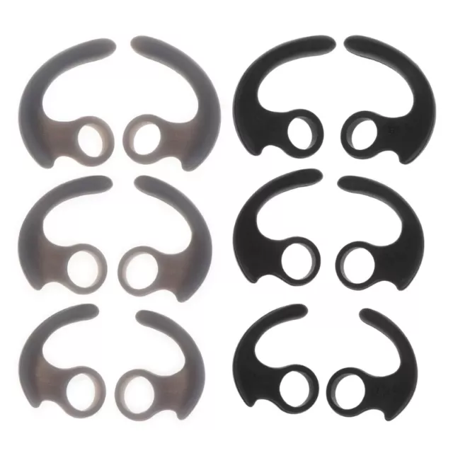 3Pairs Soft Silicone Ear Pads Eartips For Sony Earbuds Silicone Case Ear Hook