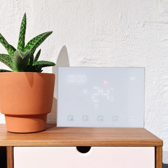 Thermostat De Chauffage De Lineau Écran Tactile WIFI Commande Vocale Thermost OB