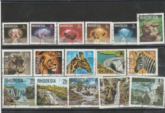 Rodesia Rhodesia 1978 Fauna E  Minerali  15  Val Usati  Mf54261