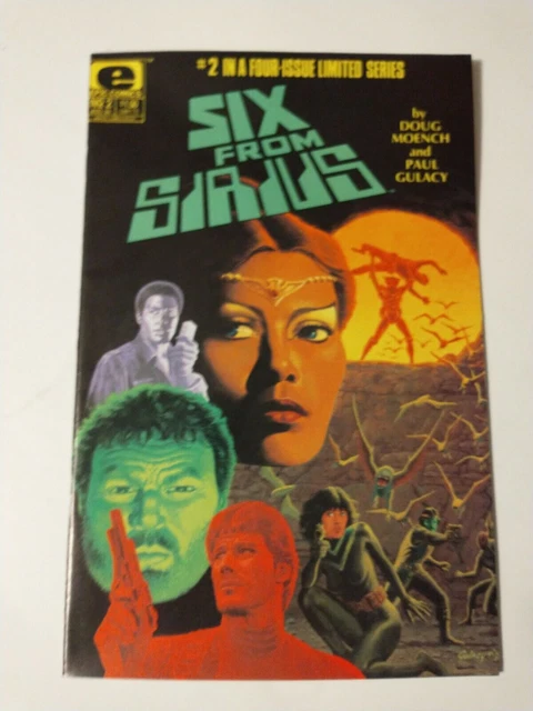 Six From Sirius #2 Comic 1984 Doug Moench Paul Gulacy Marve Epic Comics