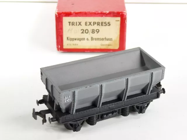 Trix Express H0 20/89 sehr guter Kippwagen o. Bremserhaus Güterwagen  - 716