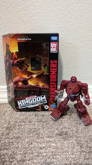 Hasbro Transformers War for Cybertron Kingdom Deluxe Warpath Action Figure USA
