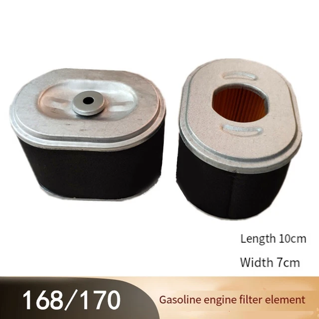 Gasoline Engine Air Filter Replacement for GX160 168F 170 Precise Size
